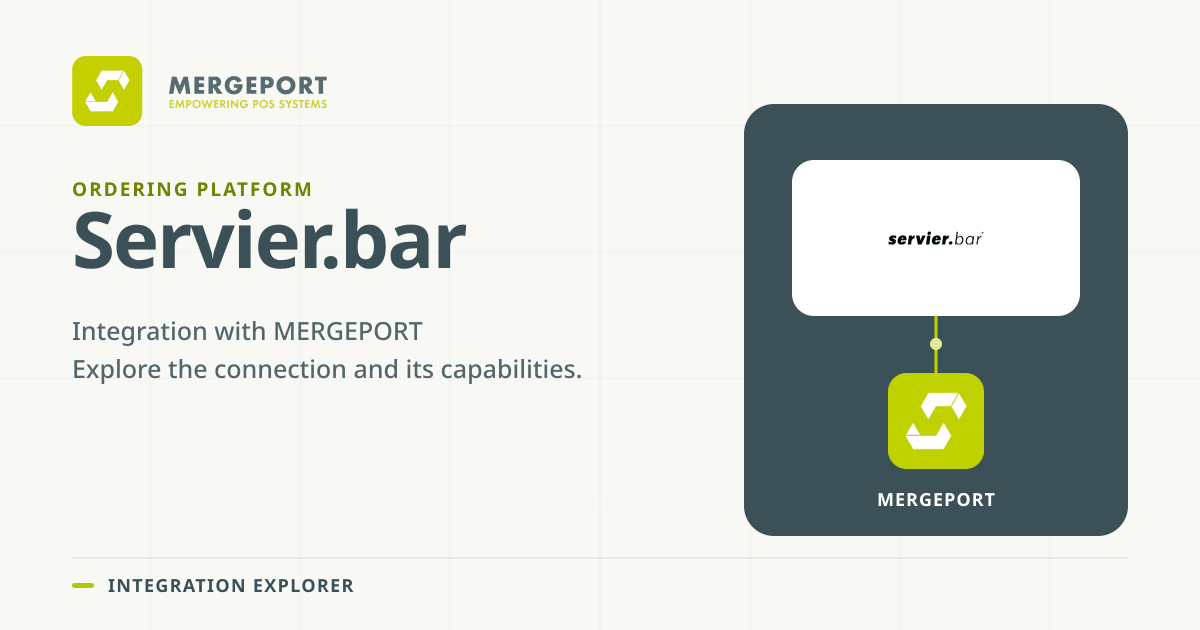 Servier.bar POS integration